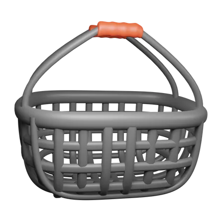 Shopping Basket  3D Icon