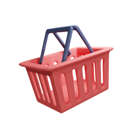 Shopping Basket  3D Icon