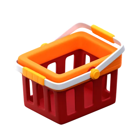 Shopping Basket  3D Icon