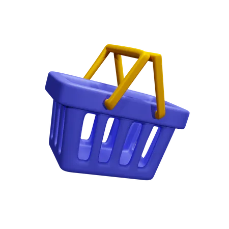 Shopping Basket  3D Icon