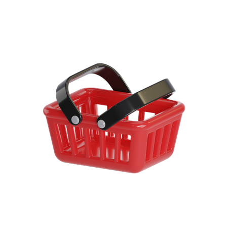 Shopping Basket  3D Icon