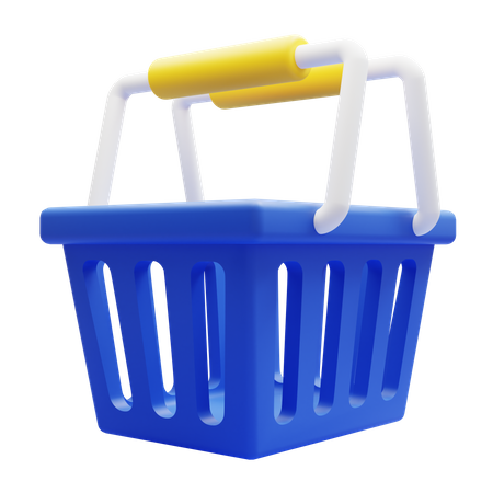 Shopping Basket  3D Icon