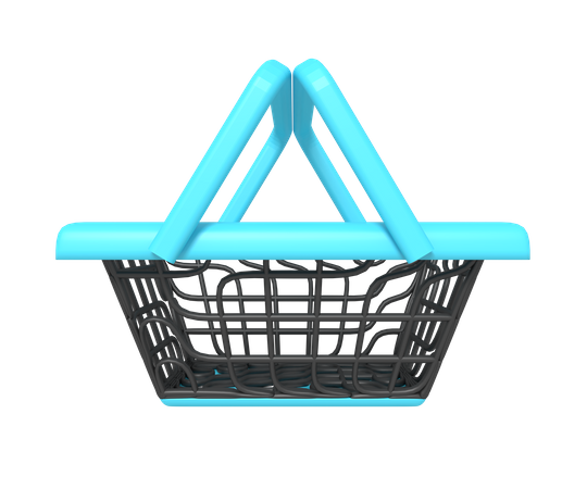 Shopping Basket  3D Icon