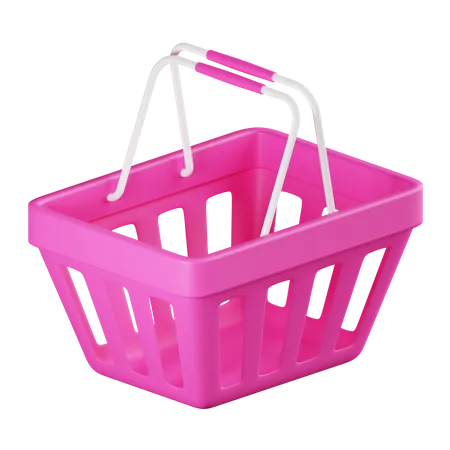 Shopping Basket  3D Icon