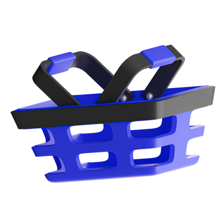 Shopping Basket  3D Icon