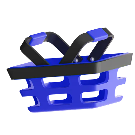 Shopping Basket  3D Icon