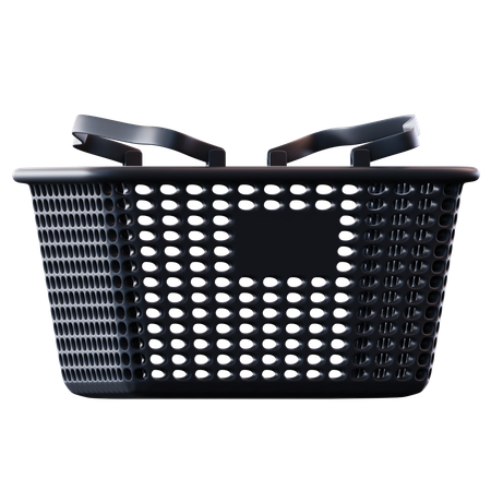 Shopping Basket  3D Icon