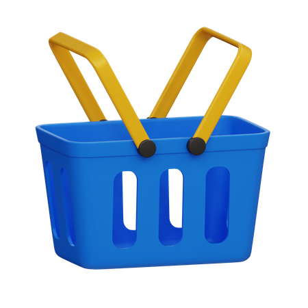 Shopping Basket  3D Icon