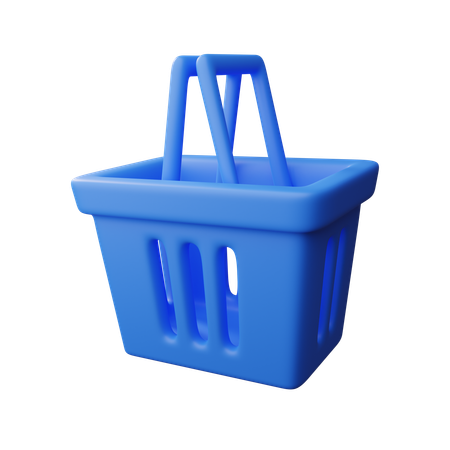 Shopping basket  3D Icon