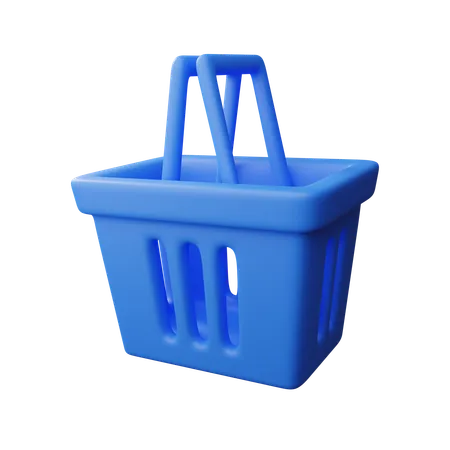 Shopping basket  3D Icon