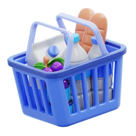 SHOPPING BASKET  3D Icon