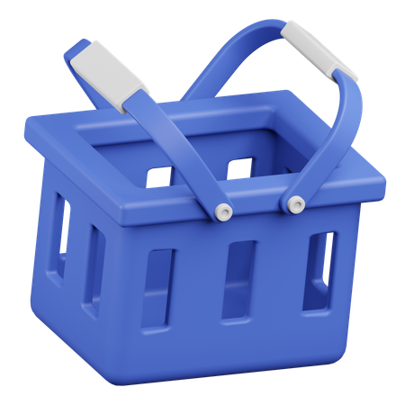 Shopping Basket  3D Icon