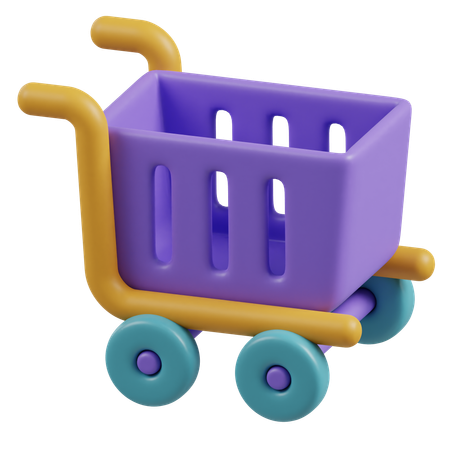 Shopping Basket  3D Icon