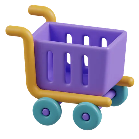 Shopping Basket  3D Icon