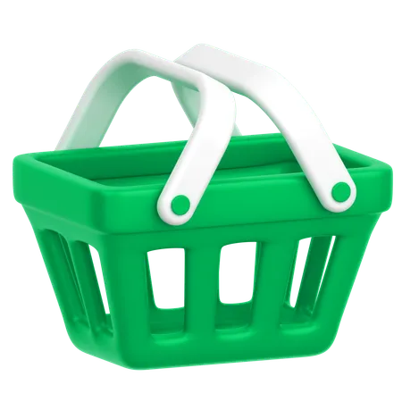 Shopping Basket  3D Icon