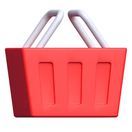 Shopping Basket  3D Icon