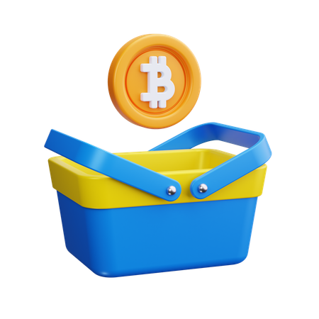 Shopping basket  3D Icon