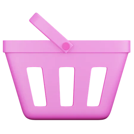 Shopping Basket  3D Icon