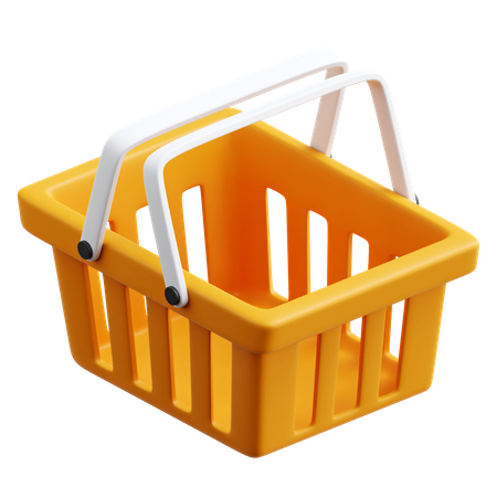 Shopping Basket  3D Icon