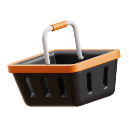 Shopping Basket  3D Icon