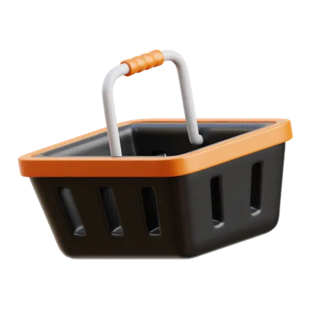 Shopping Basket  3D Icon