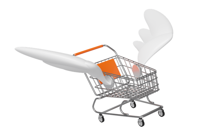 Shopping Basket  3D Icon