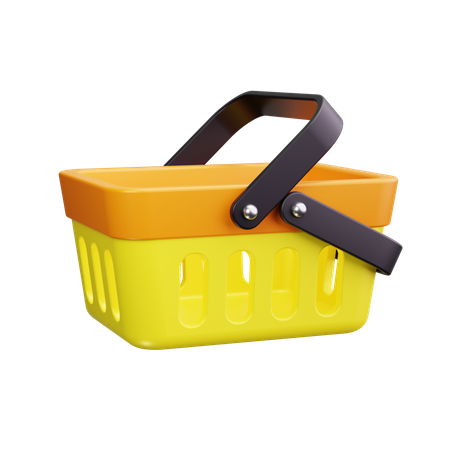 Shopping Basket  3D Icon