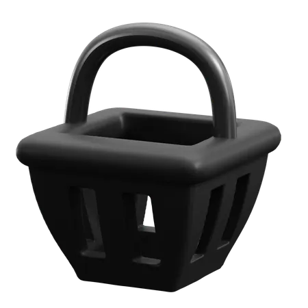 Shopping Basket  3D Icon