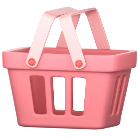 Shopping Basket  3D Icon