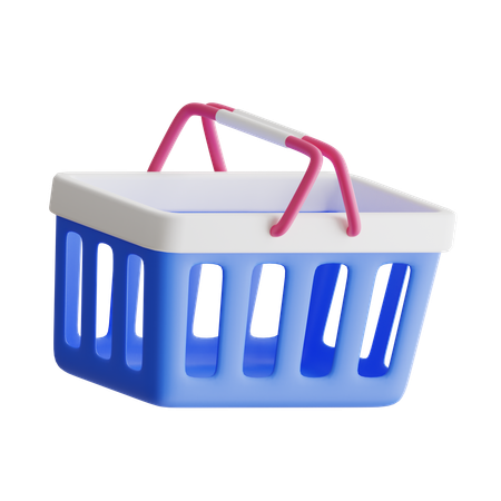 Shopping Basket  3D Icon