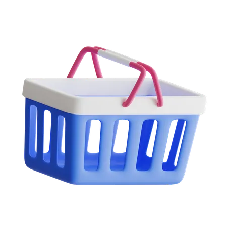 Shopping Basket  3D Icon