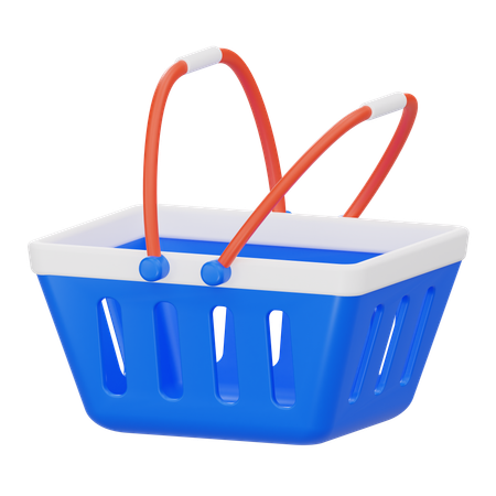 Shopping Basket  3D Icon