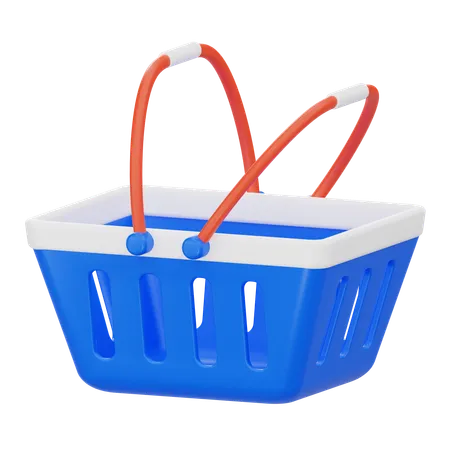 Shopping Basket  3D Icon