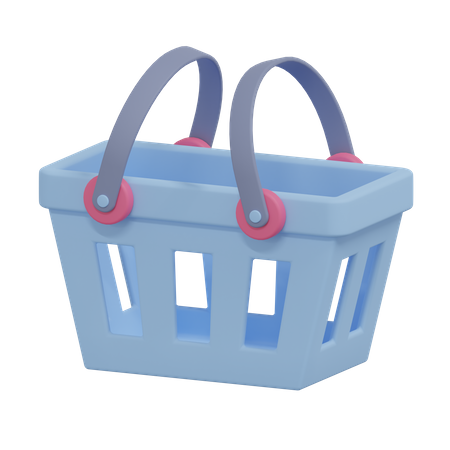 Shopping Basket  3D Icon