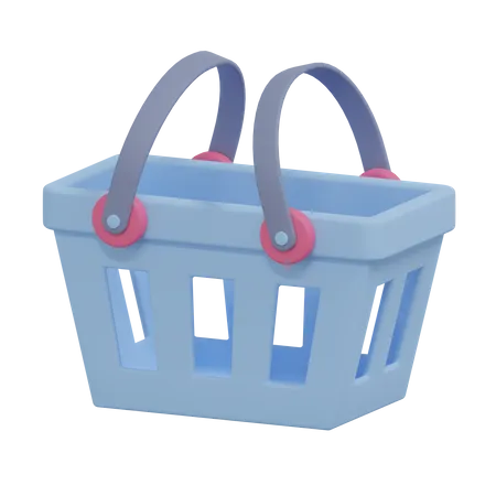 Shopping Basket  3D Icon