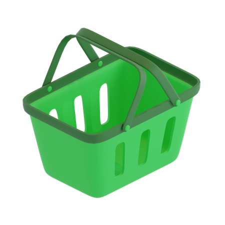 Shopping Basket  3D Icon