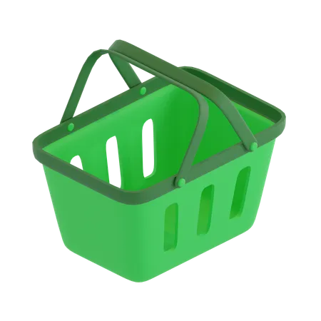 Shopping Basket  3D Icon