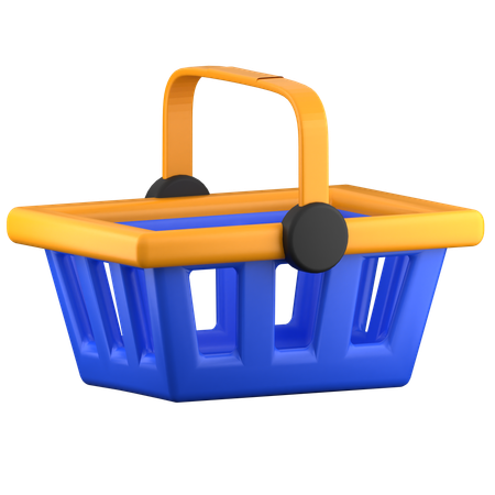 Shopping Basket  3D Icon