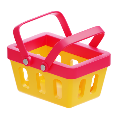 SHOPPING BASKET  3D Icon