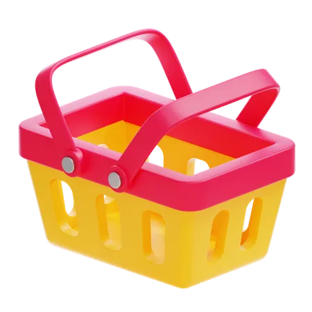 SHOPPING BASKET  3D Icon