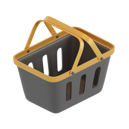 Shopping Basket  3D Icon