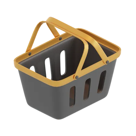 Shopping Basket  3D Icon
