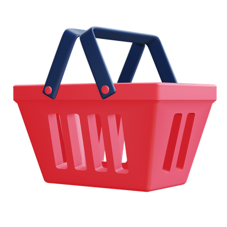 Shopping Basket  3D Icon