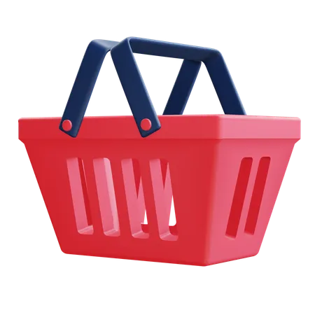 Shopping Basket  3D Icon