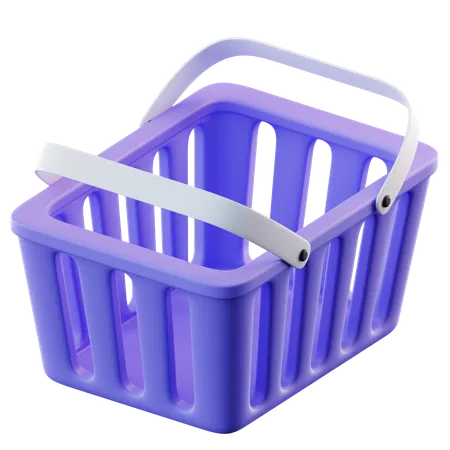 Shopping Basket  3D Icon