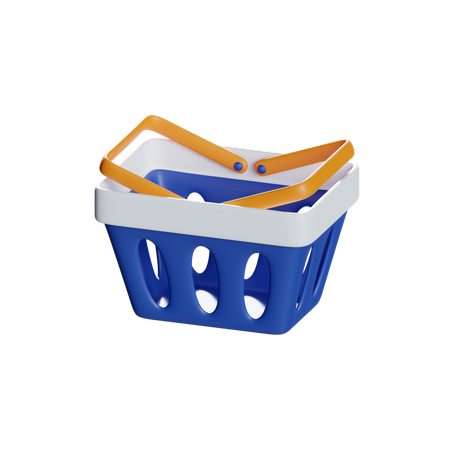 Shopping Basket  3D Icon