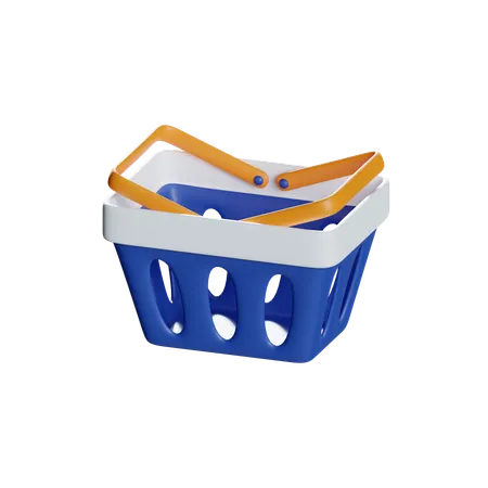Shopping Basket  3D Icon