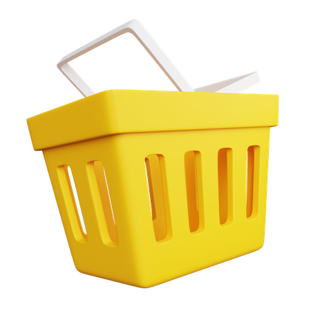 Shopping Basket  3D Icon