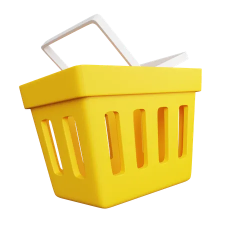 Shopping Basket  3D Icon