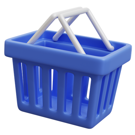 Shopping Basket  3D Icon